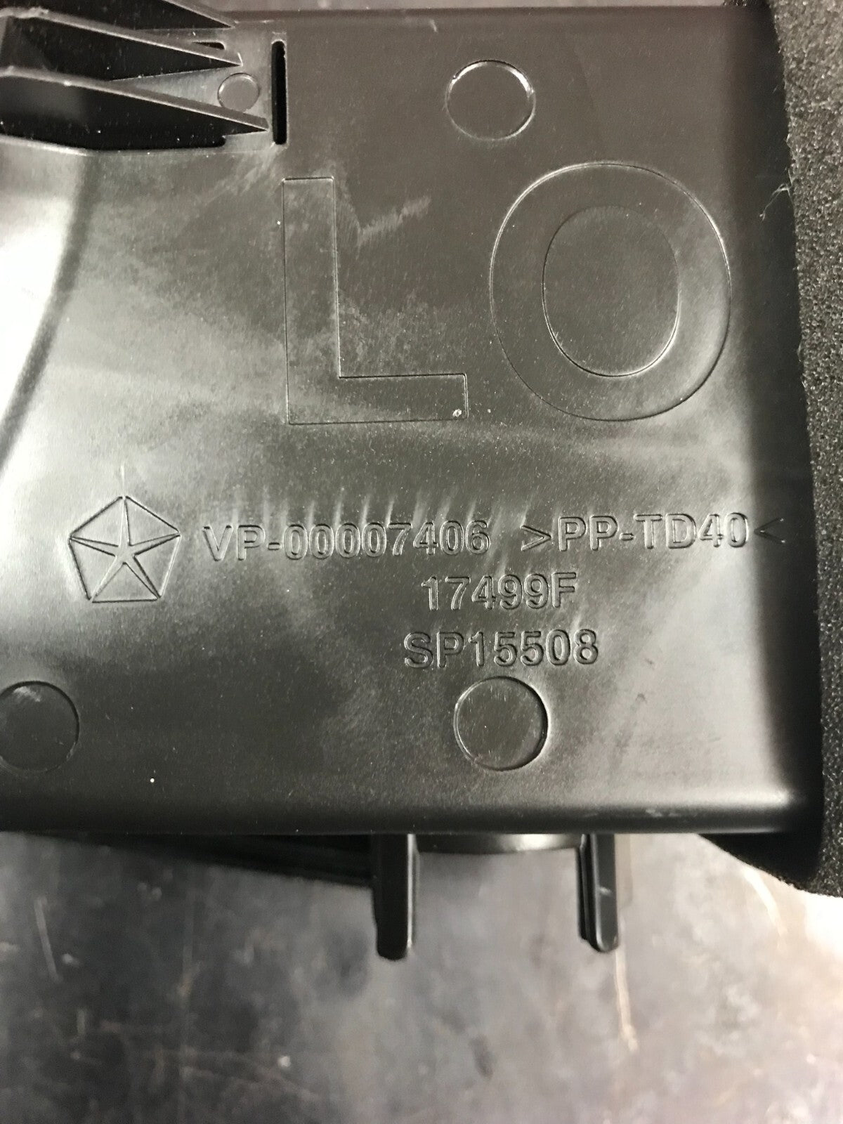 2011-2013 Jeep Grand Cherokee SRT Outer LH Driver Dash Air Vent OEM 17499F