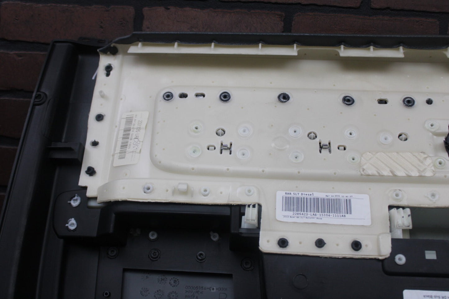 13-19 RAM 1500-3500 RIGHT REAR BIG HORN CREW CAB DOOR PANEL MOPAR OEM 1VY561A8AG