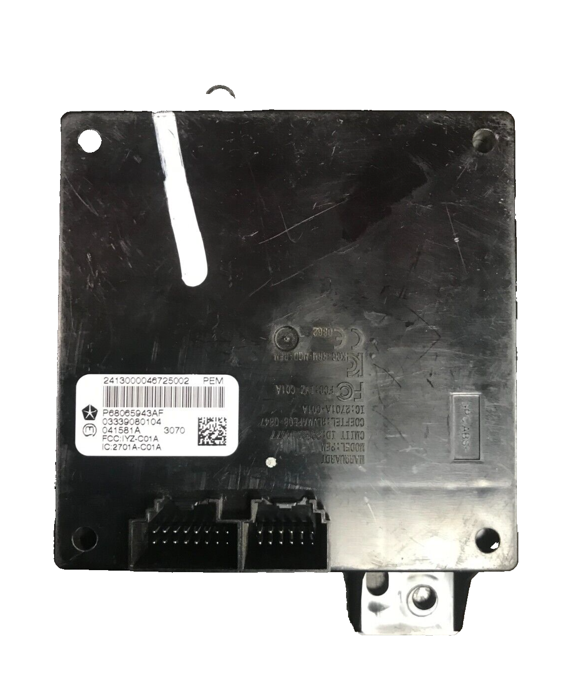 2011-2014 Dodge Challenger SRT Keyless Passive Entry Module 68065943AH