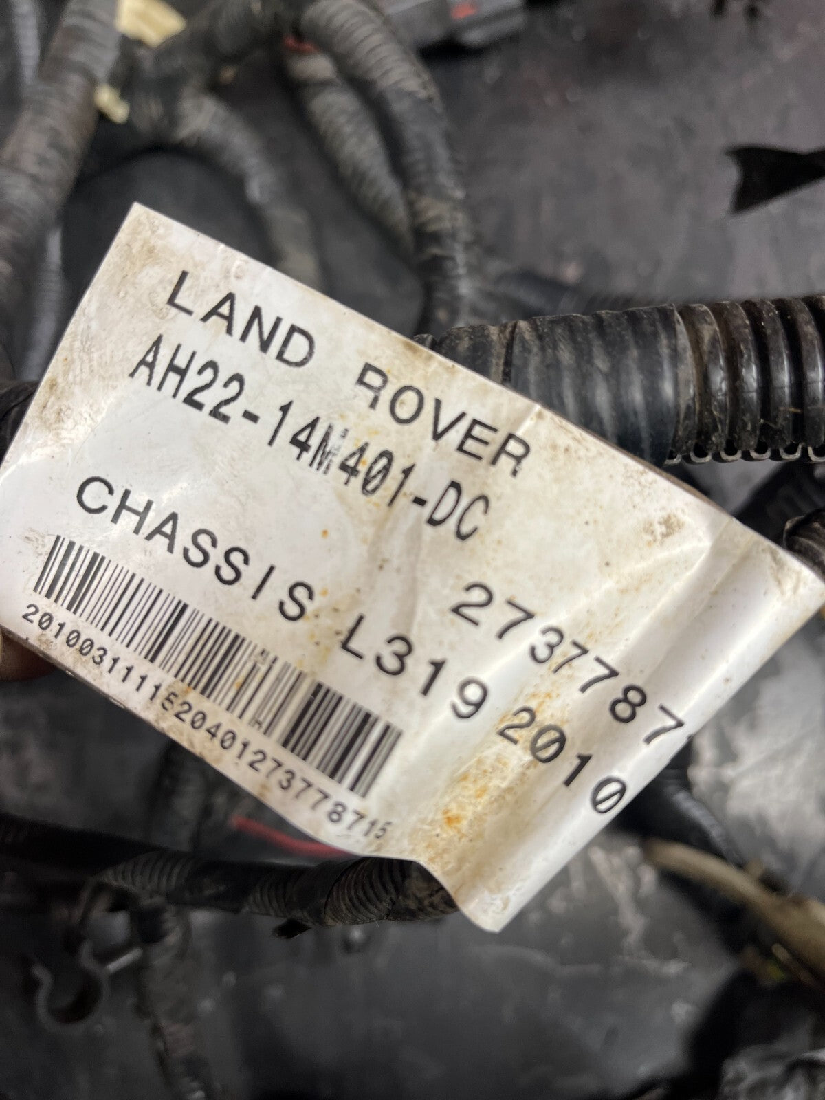 RANGE ROVER L322 4.4 TDV8 CHASSIS WIRING HARNESS LOOM AH42-14M401-ZB 2010