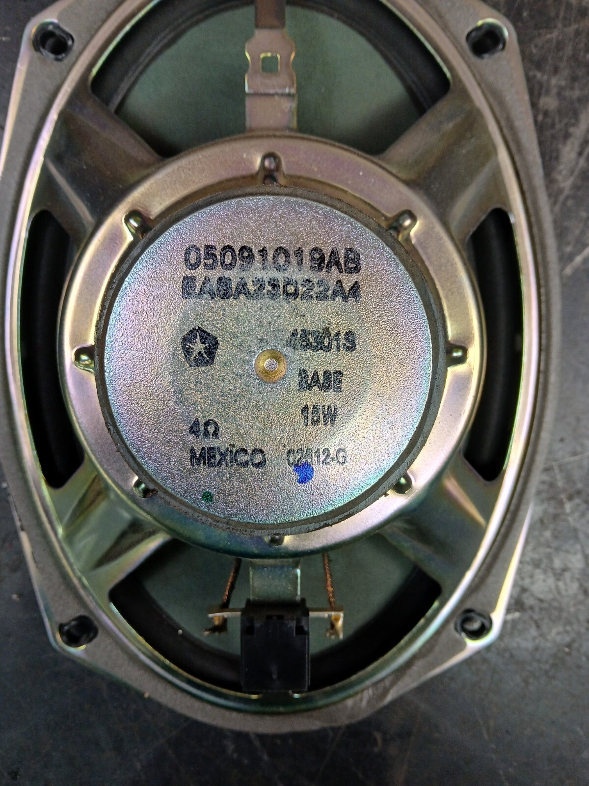 2004-2025 Dodge Chrysler Jeep Ram 6x9in Audio Sound Speaker Set 05091019ab