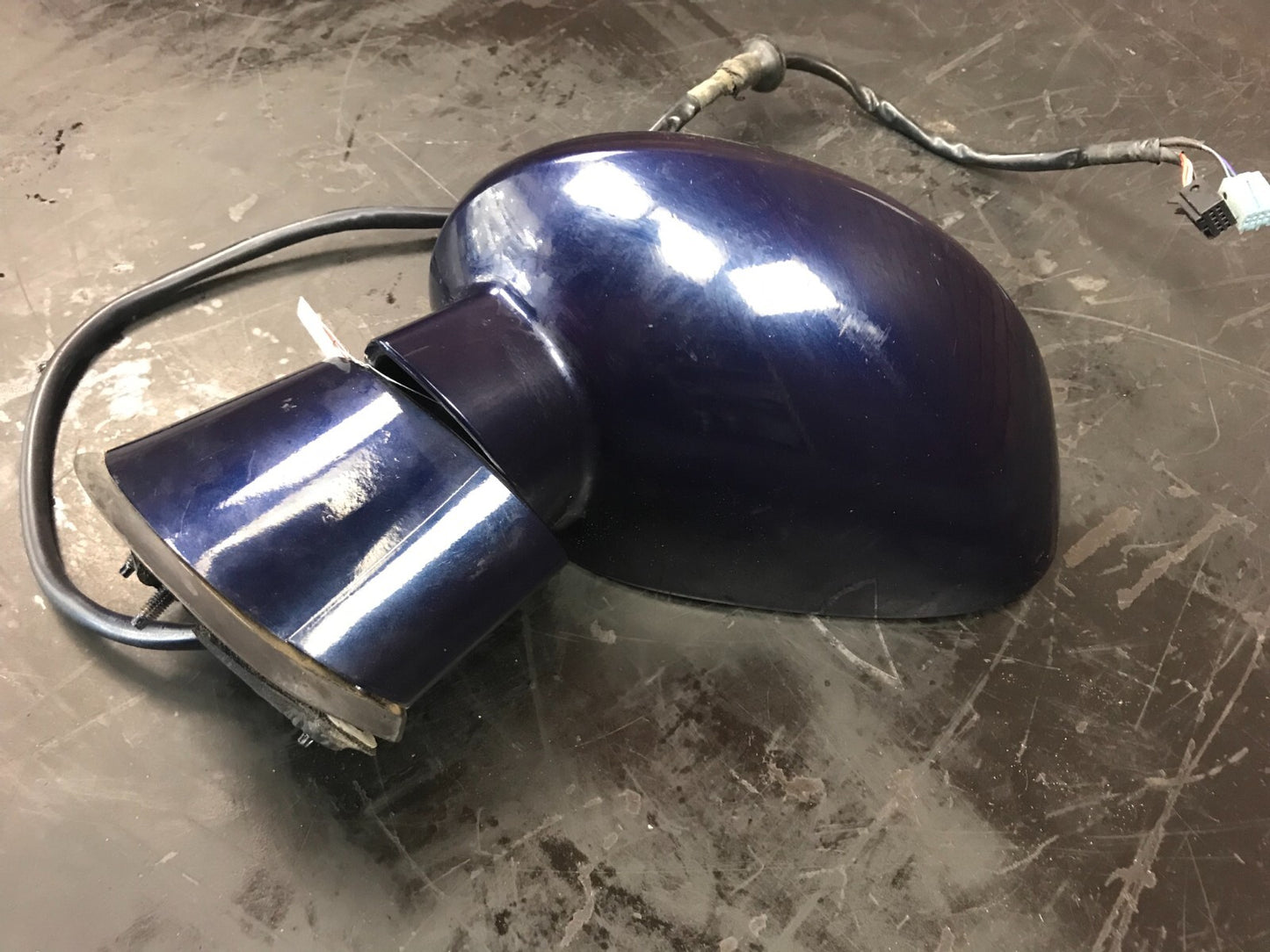 2015-2020 Dodge Challenger SRT Driver LH Side Blue Door Mirror Assembly