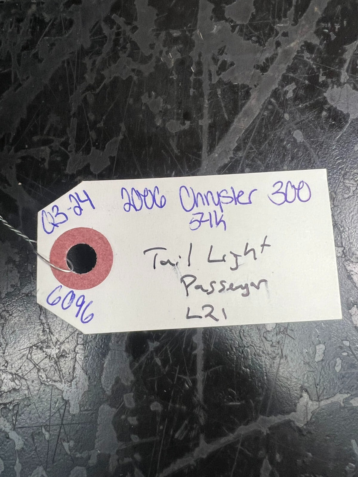Passenger Tail Light C Model OEM 2005 2006 2007 Chrysler 300