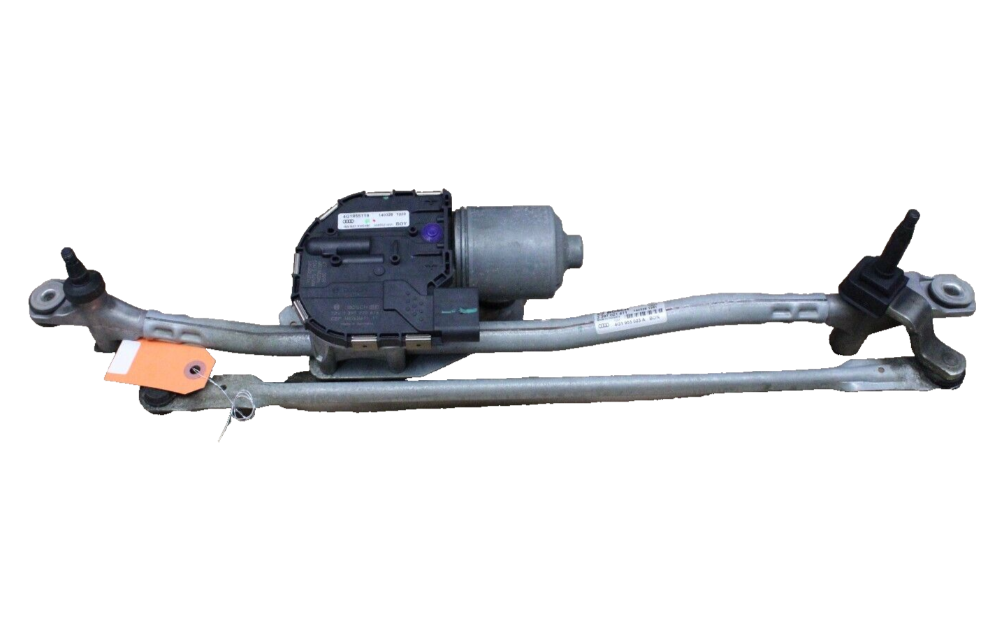 2012-2018 AUDI S7 WINDSHIELD WIPER TRANSMISSION LINKAGE & MOTOR OEM 4G1 955 119