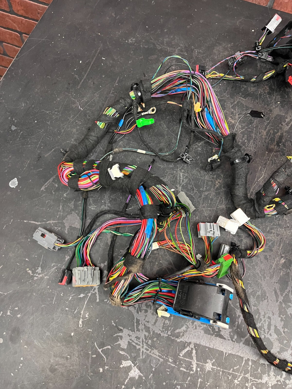 10-13 LAND ROVER LR4 DASH INSTRUMENT PANEL WIRING HARNESS AH22-14401-AEC OEM