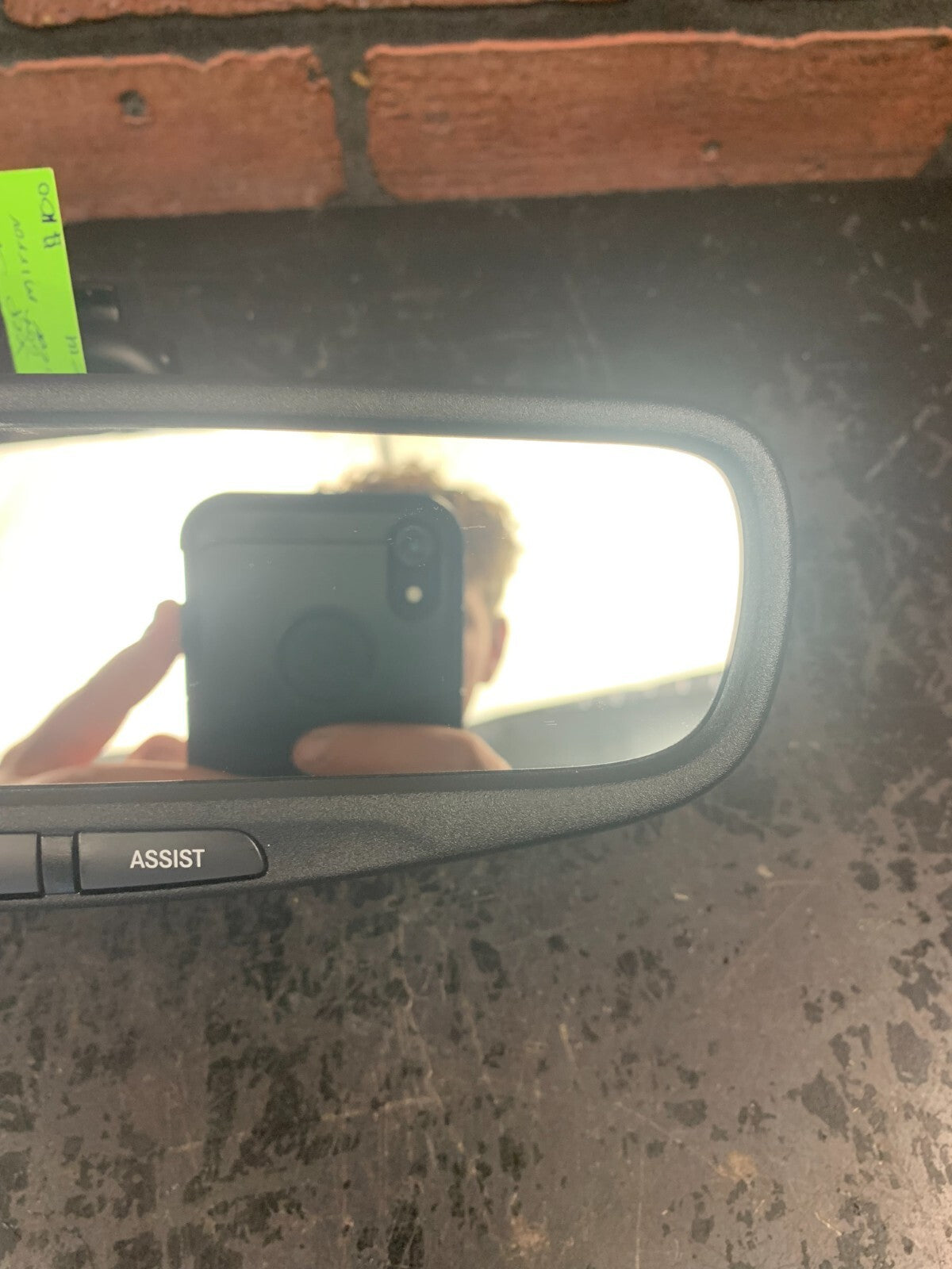 2017-2025 Jeep Grand Cherokee Durango Auto Dim Rear View Mirror OEM 68289784AB