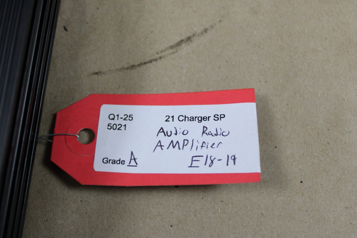 2017-2023 DODGE CHARGER/300 AUDIO & VIDEO AMPLIFIER MODULE UNIT OEM 68549150AA