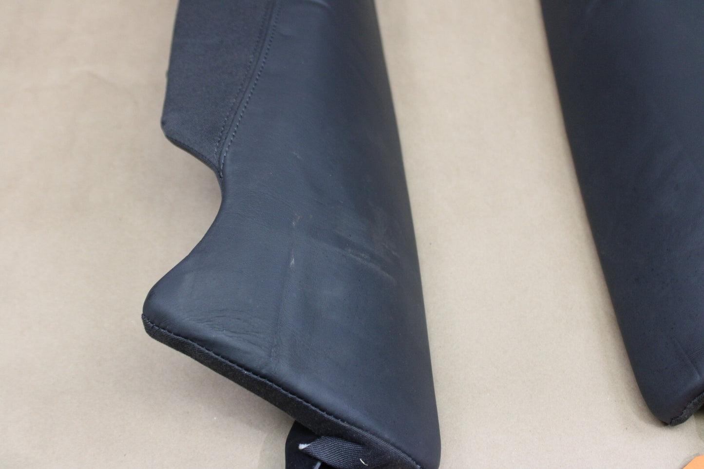 Set Rear Left Right Seat Backrest Bolster Black 4G085704AJ22A Audi A7 S7 RS7 18