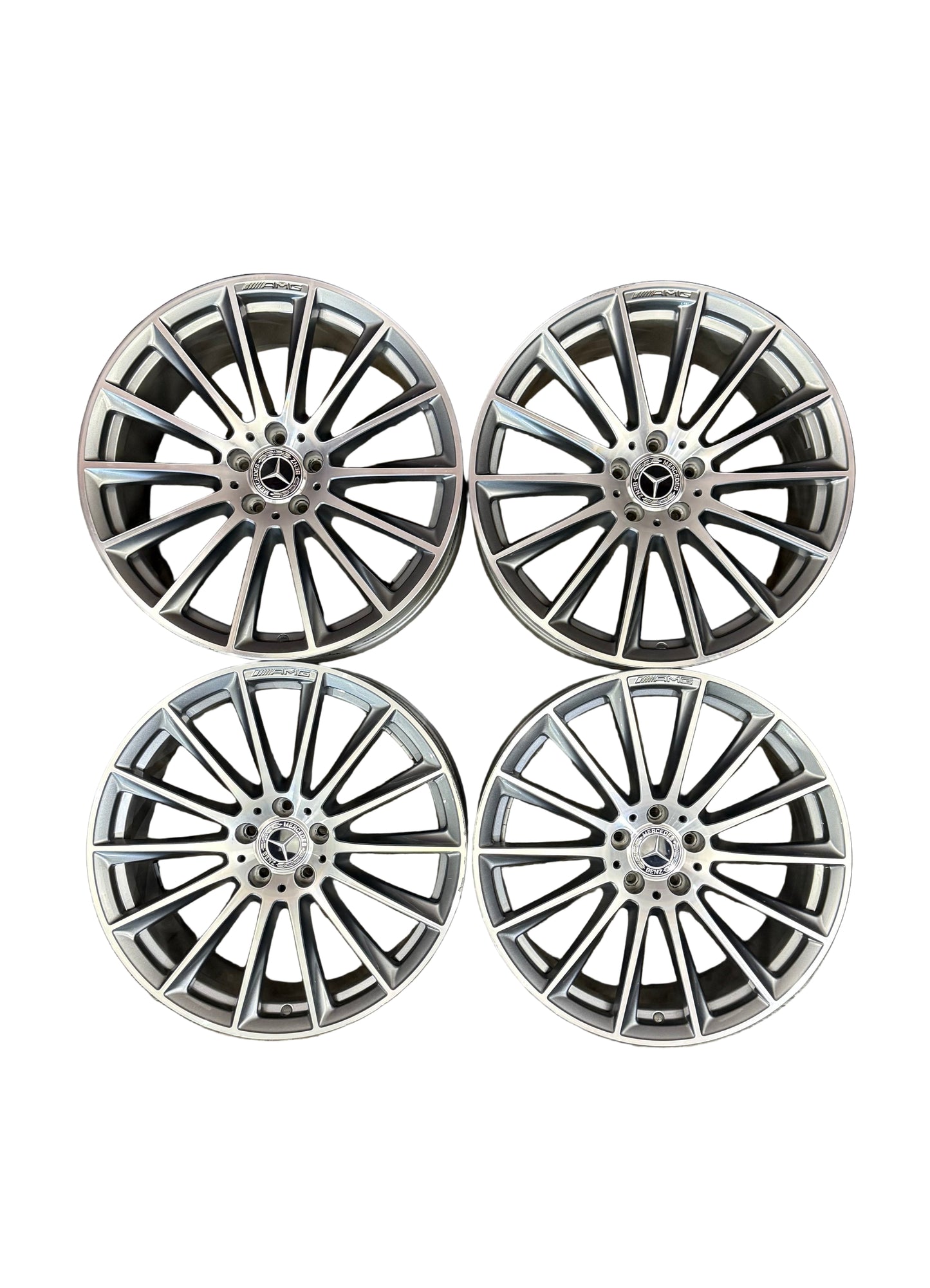 OEM AMG Mercedes Benz S Class S580 Wheel Rim Set 20" Staggered 20x9 20x10