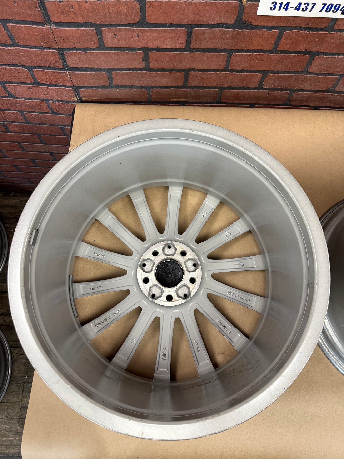 OEM AMG Mercedes Benz S Class S580 Wheel Rim Set 20" Staggered 20x9 20x10