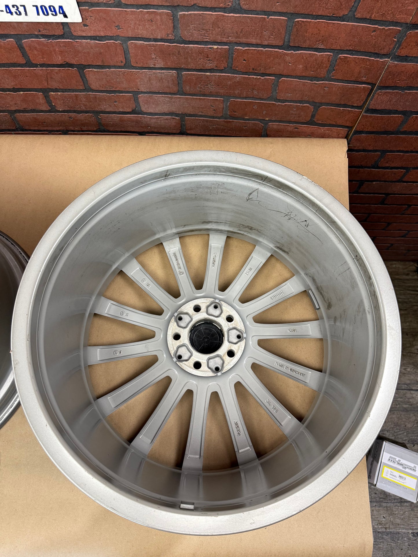 OEM AMG Mercedes Benz S Class S580 Wheel Rim Set 20" Staggered 20x9 20x10