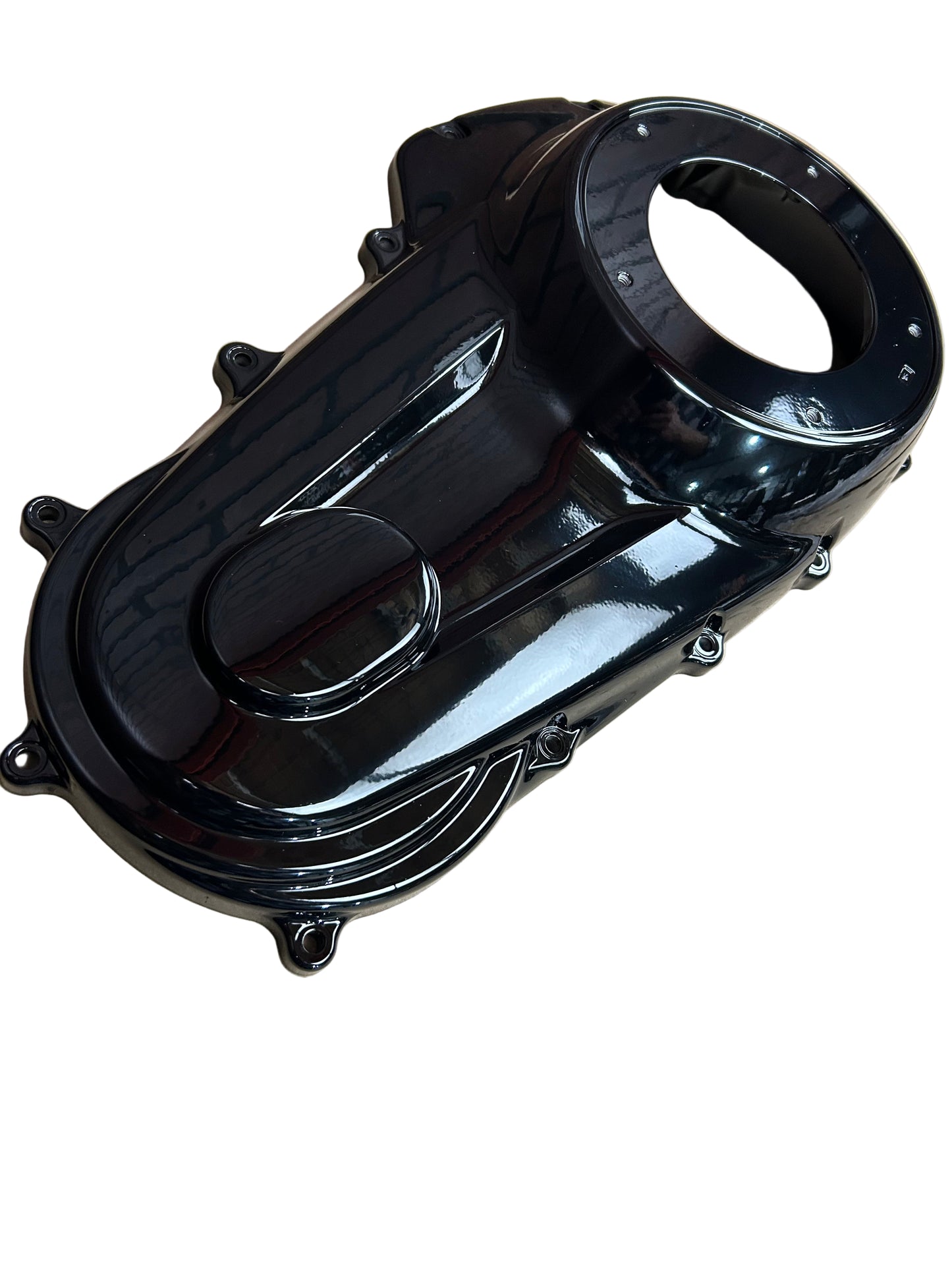 Harley Davidson OEM 17-23 M8 Touring Black Primary Cover 25700377