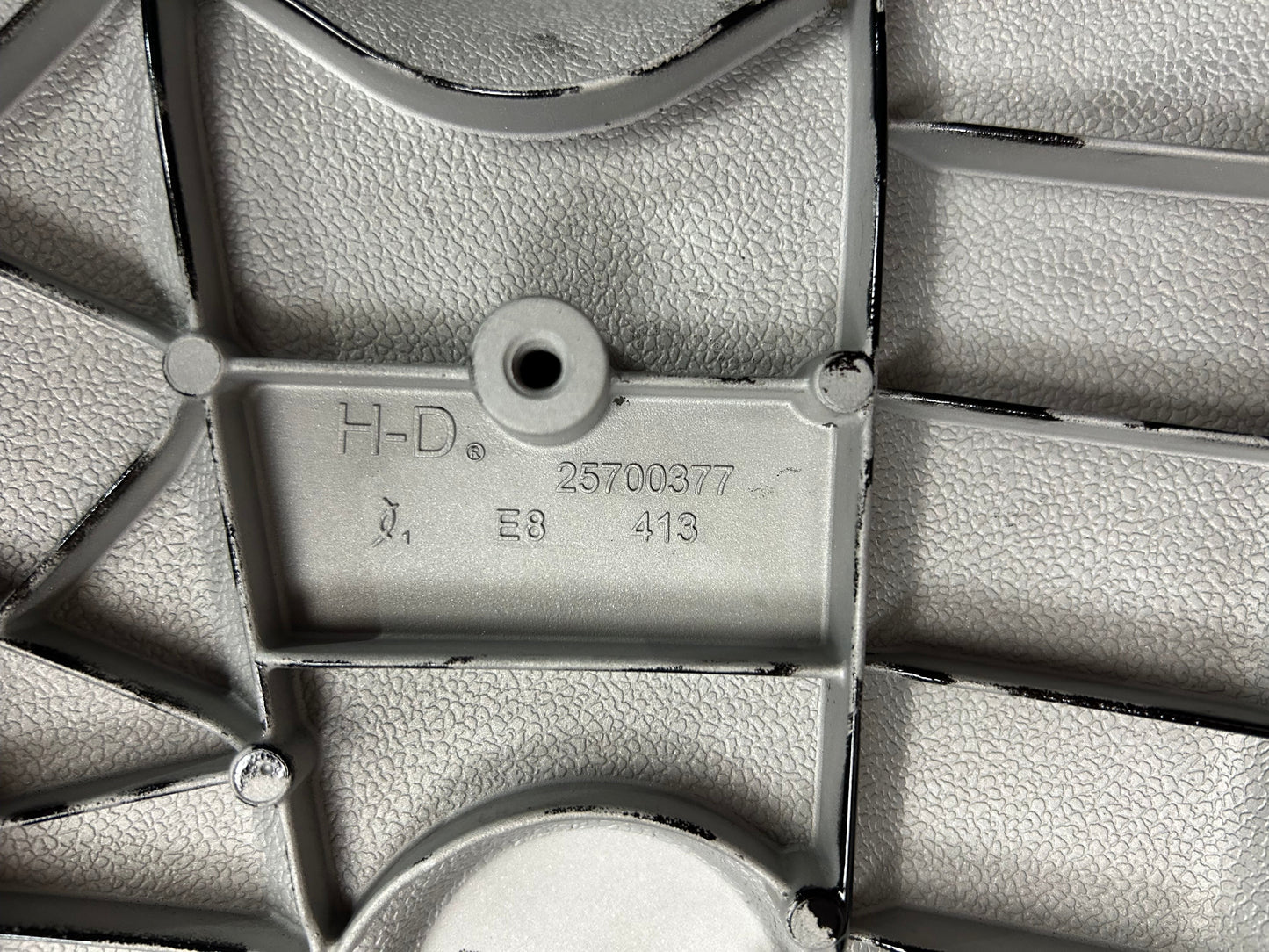 Harley Davidson OEM 17-23 M8 Touring Black Primary Cover 25700377