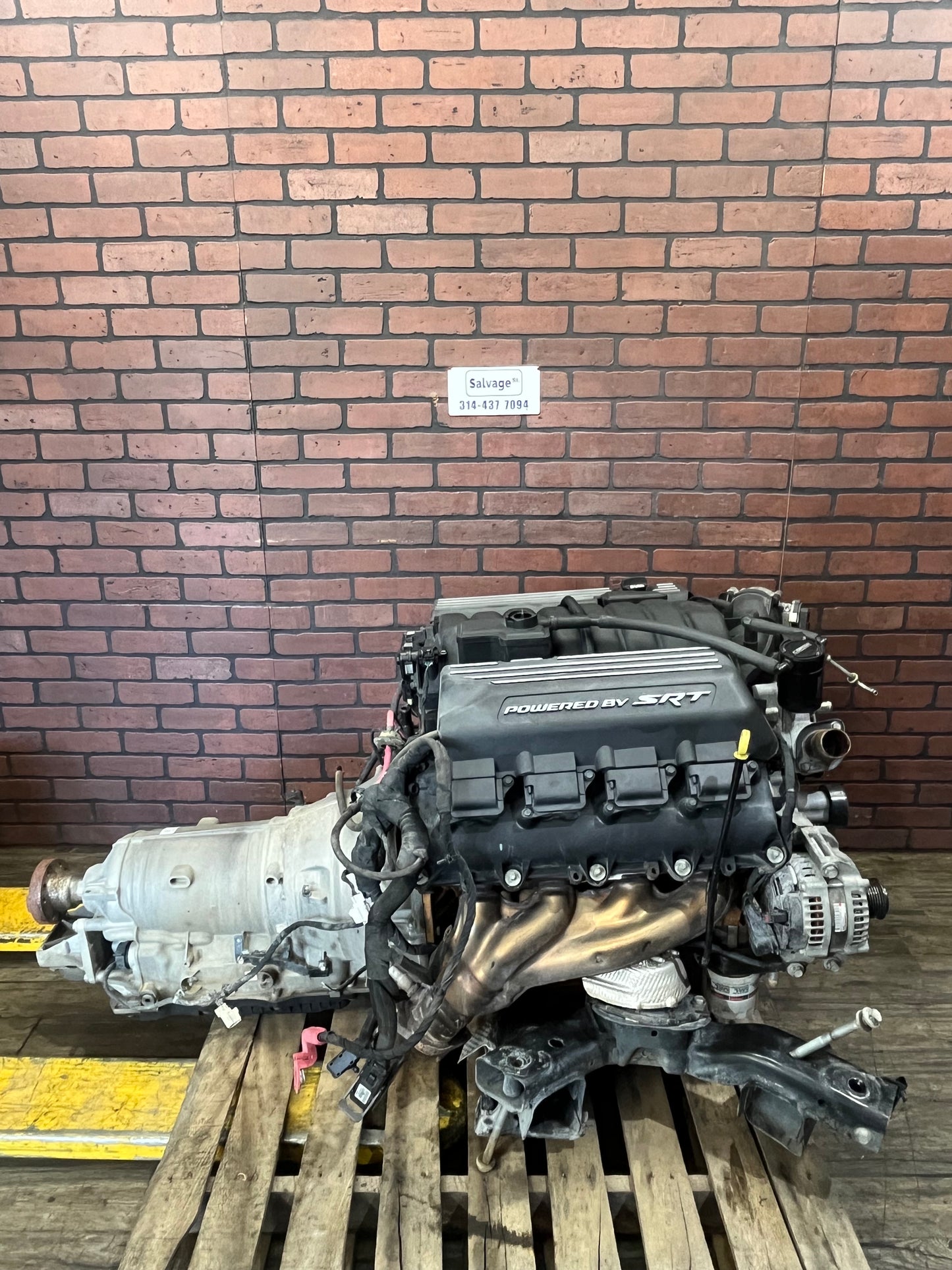 Dodge 6.4L 392 Hemi SRT Engine A/T Combo 113k Miles