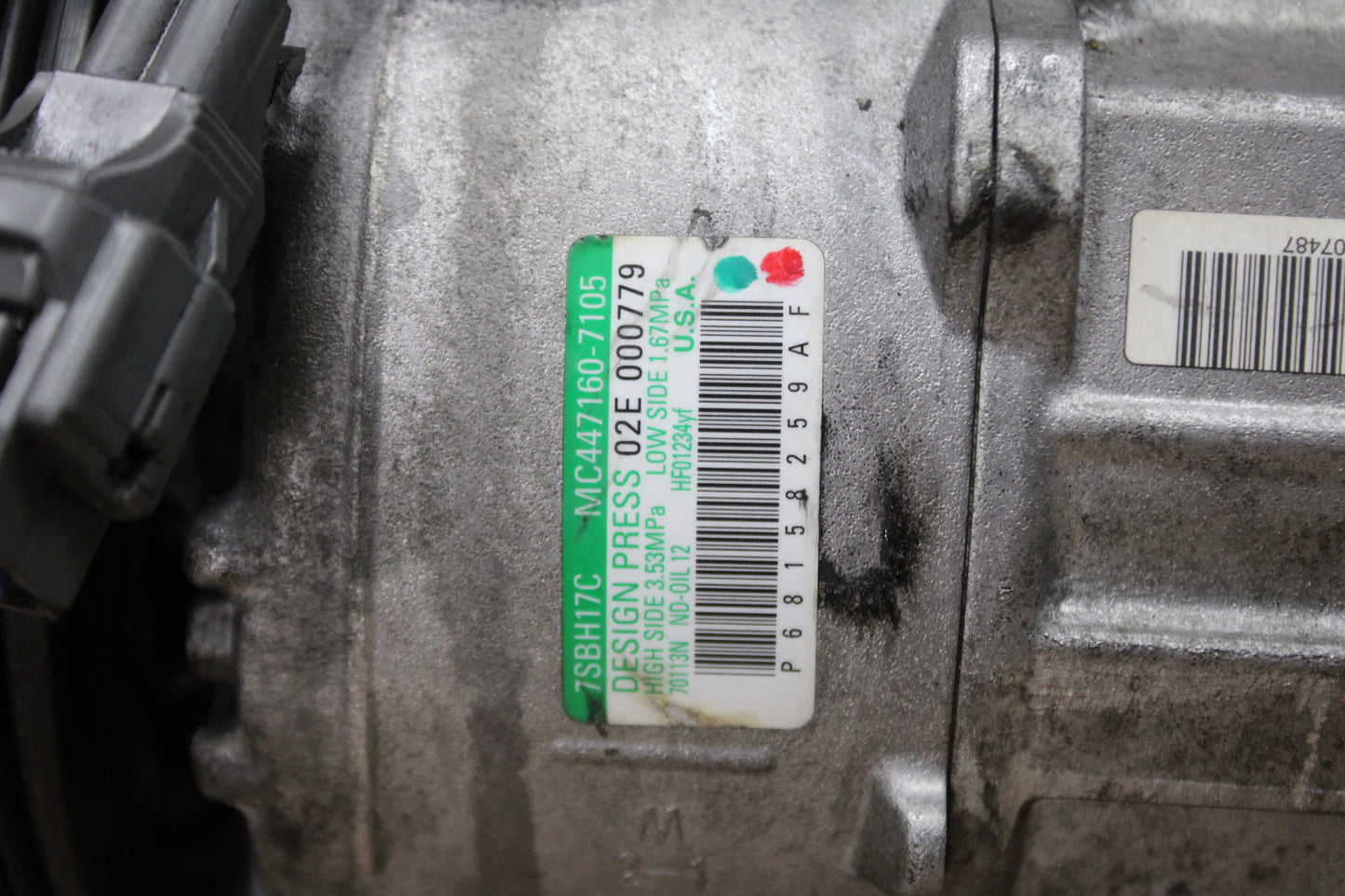 2014-2024 DODGE RAM CHRYSLER 6.4L OEM AIR CONDITIONING COMPRESSOR 68158259AH