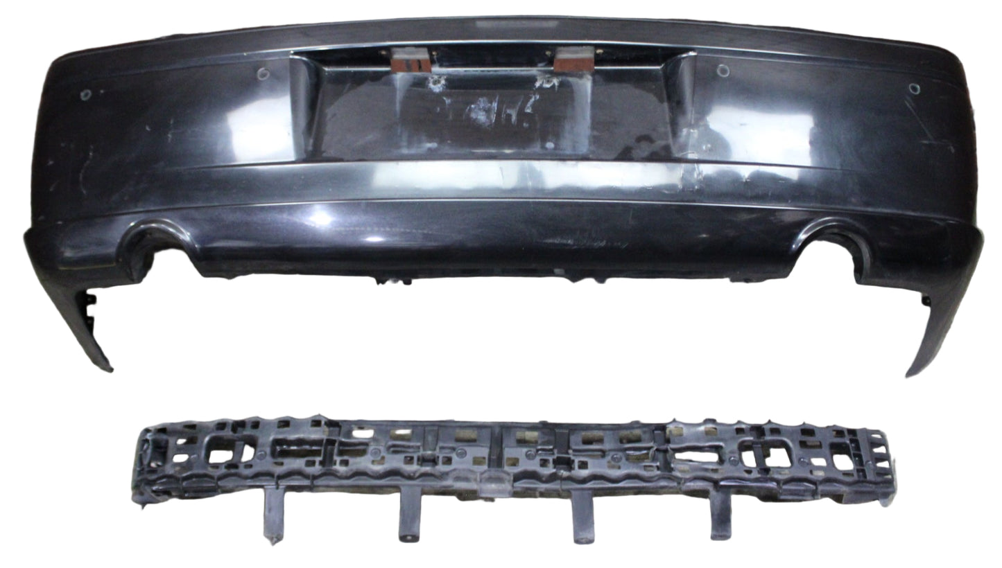 2005-2010 Chrysler 300C SRT8 Black Park Assist Rear Bumper