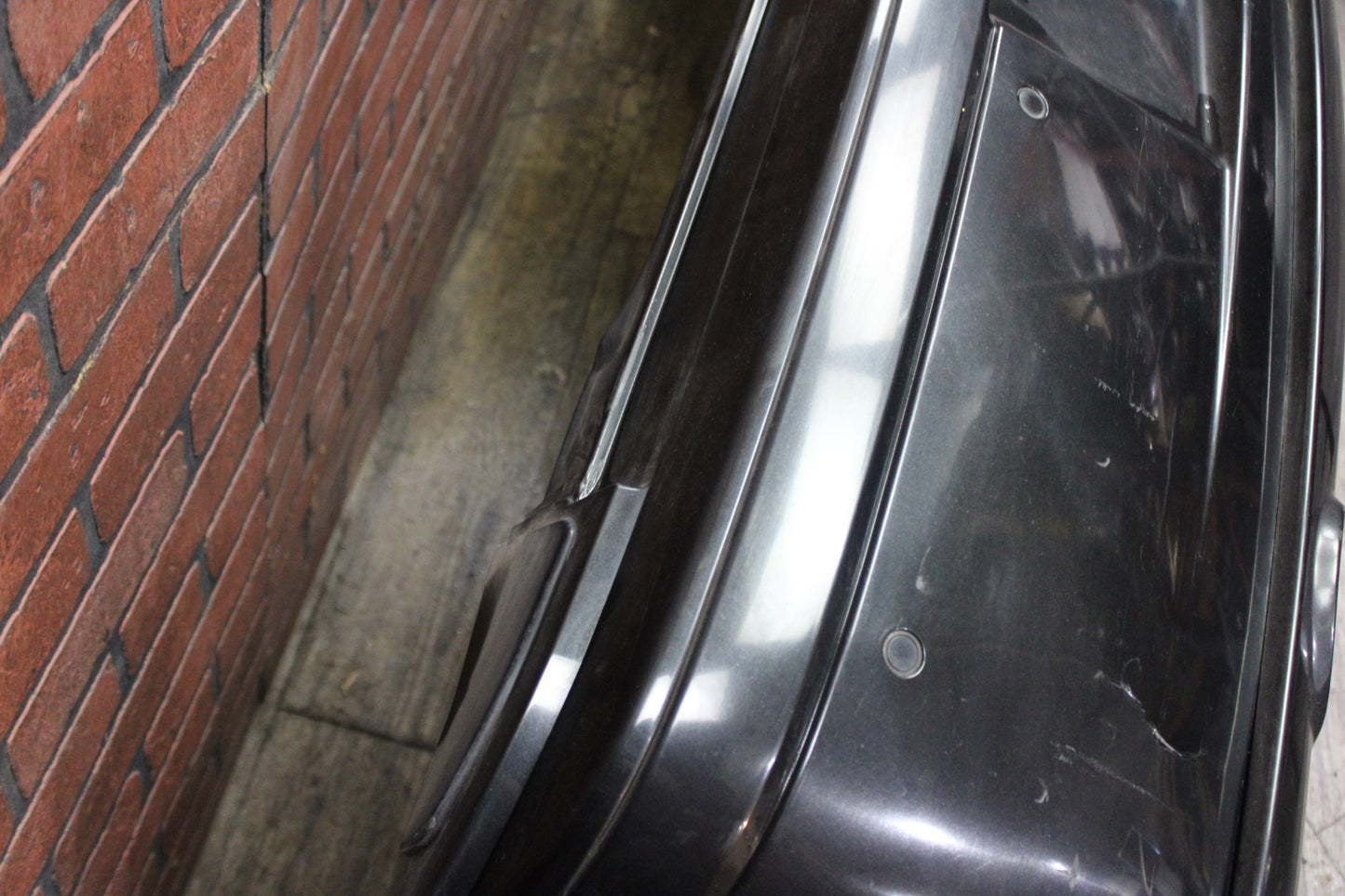 2005-2010 Chrysler 300C SRT8 Black Park Assist Rear Bumper