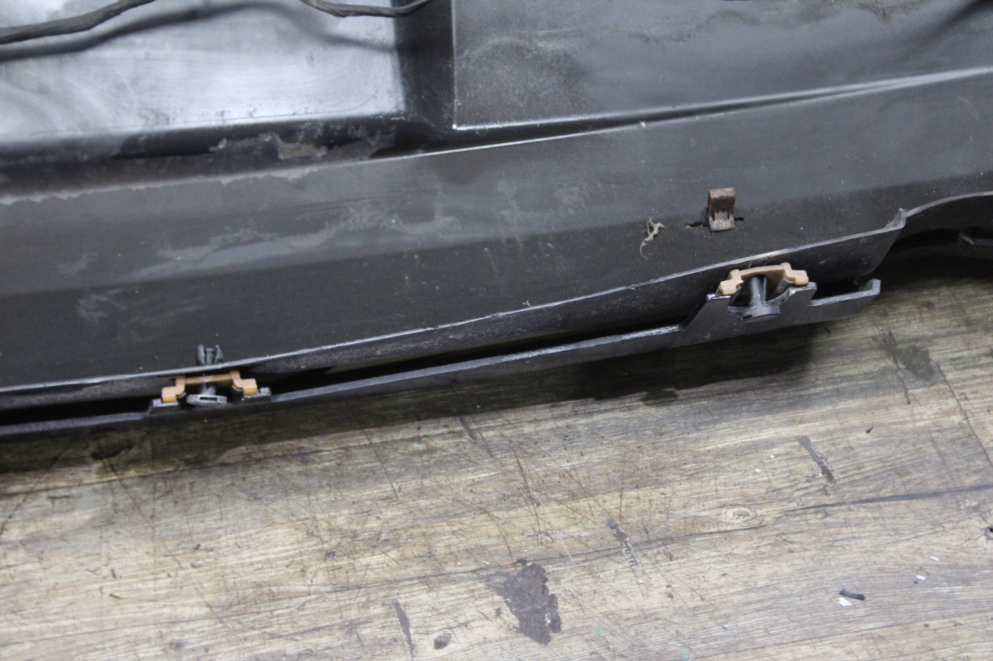2005-2010 Chrysler 300C SRT8 Black Park Assist Rear Bumper