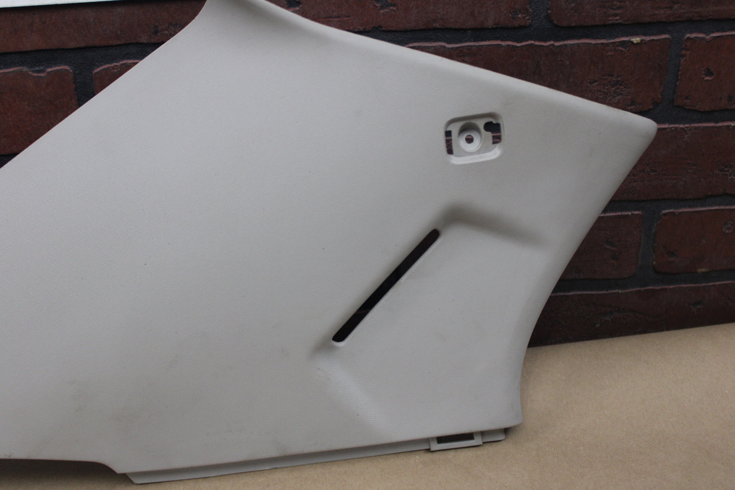 2005-2010 Chrysler 300C SRT8 Left C Pillar Slate Gray Interior Trim Panel