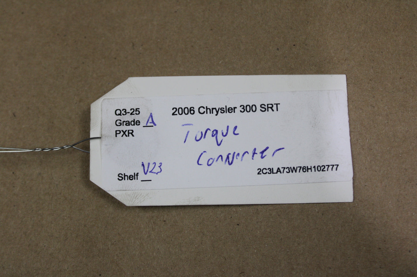 2005-2010 Dodge Charger Chrysler 300 SRT8 6.1L NAG-1