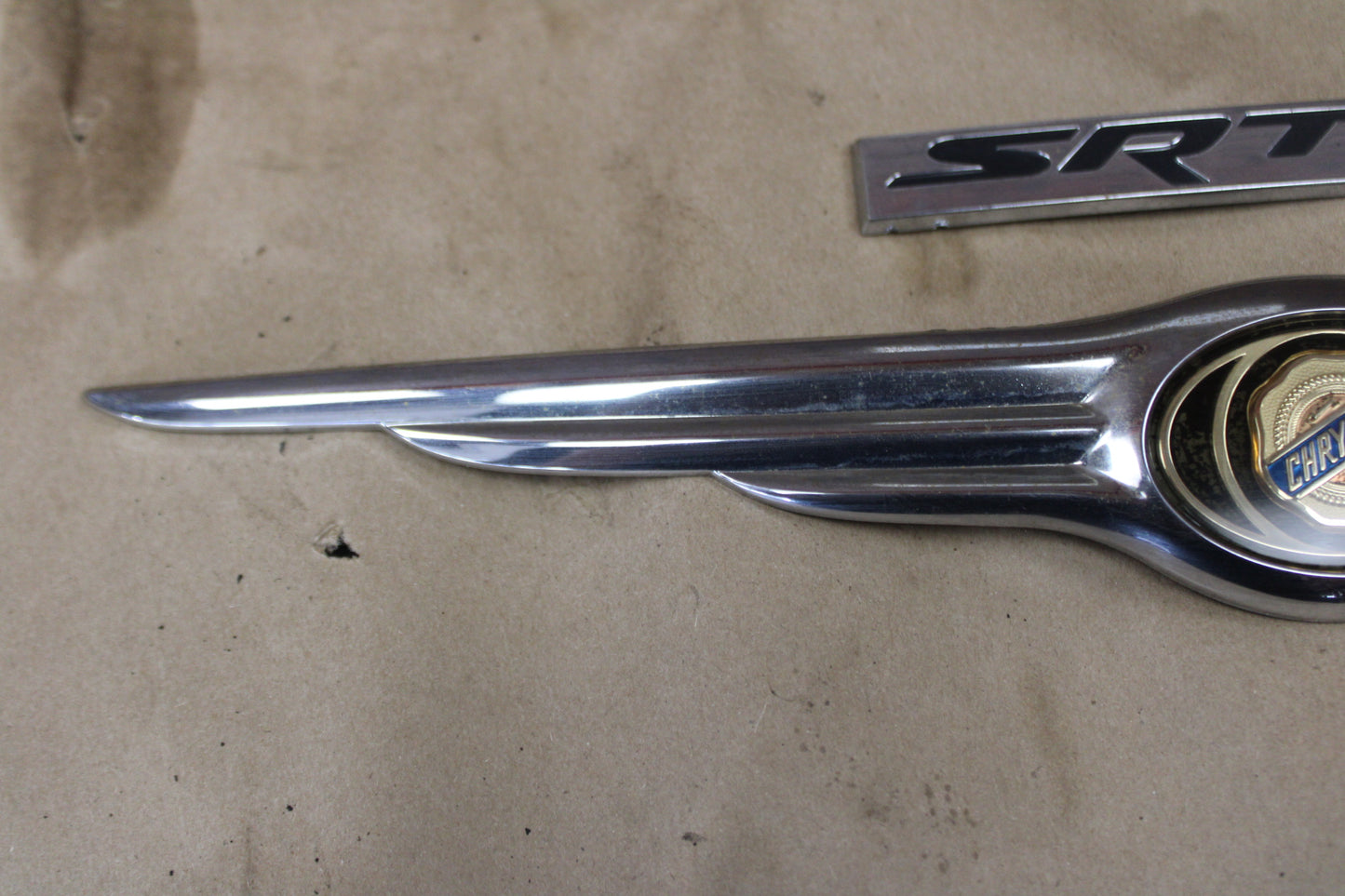 Chrysler 300 SRT8 Emblem Chrome Badge SRT-8 Nameplate Set OEM