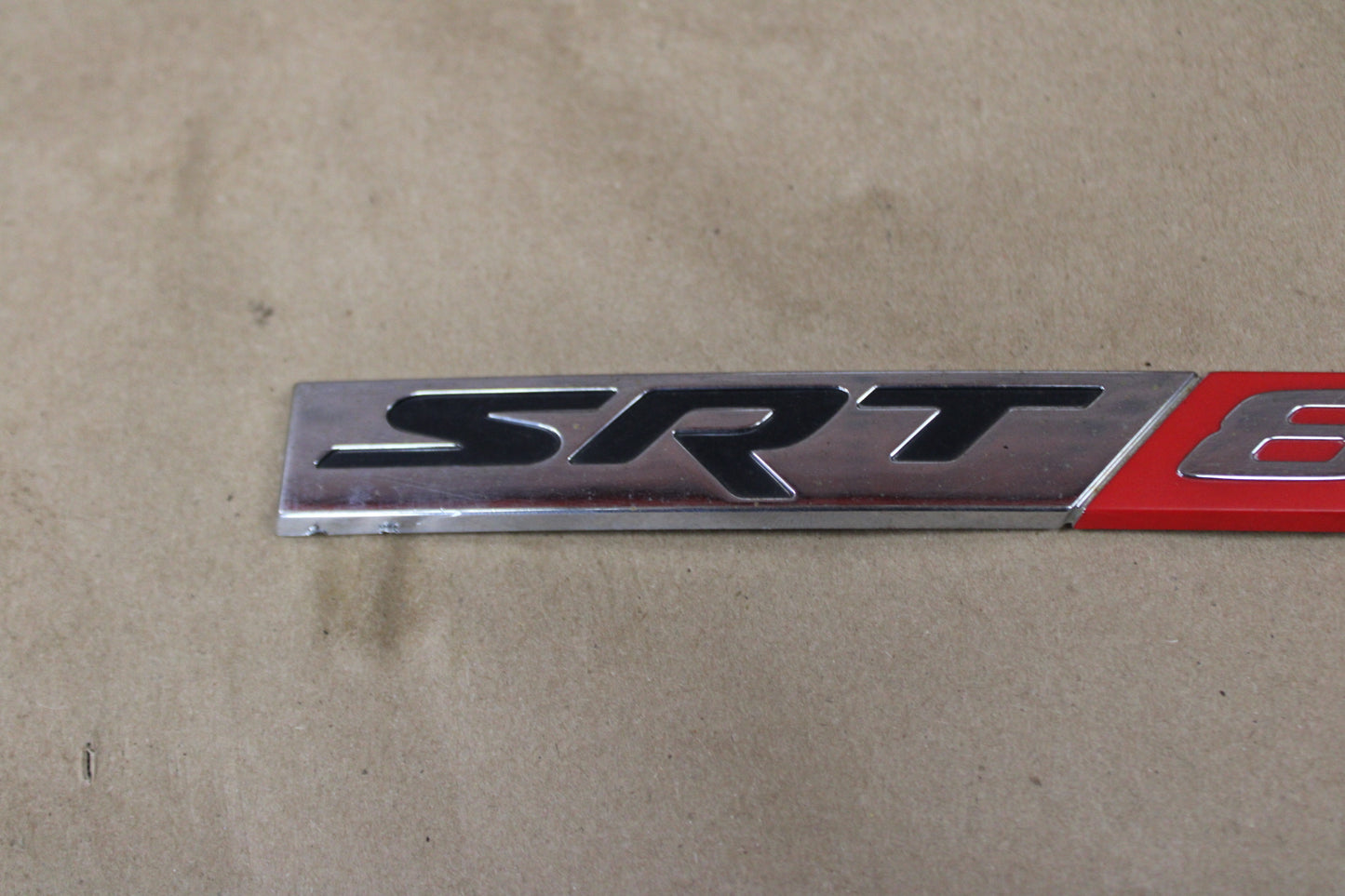Chrysler 300 SRT8 Emblem Chrome Badge SRT-8 Nameplate Set OEM