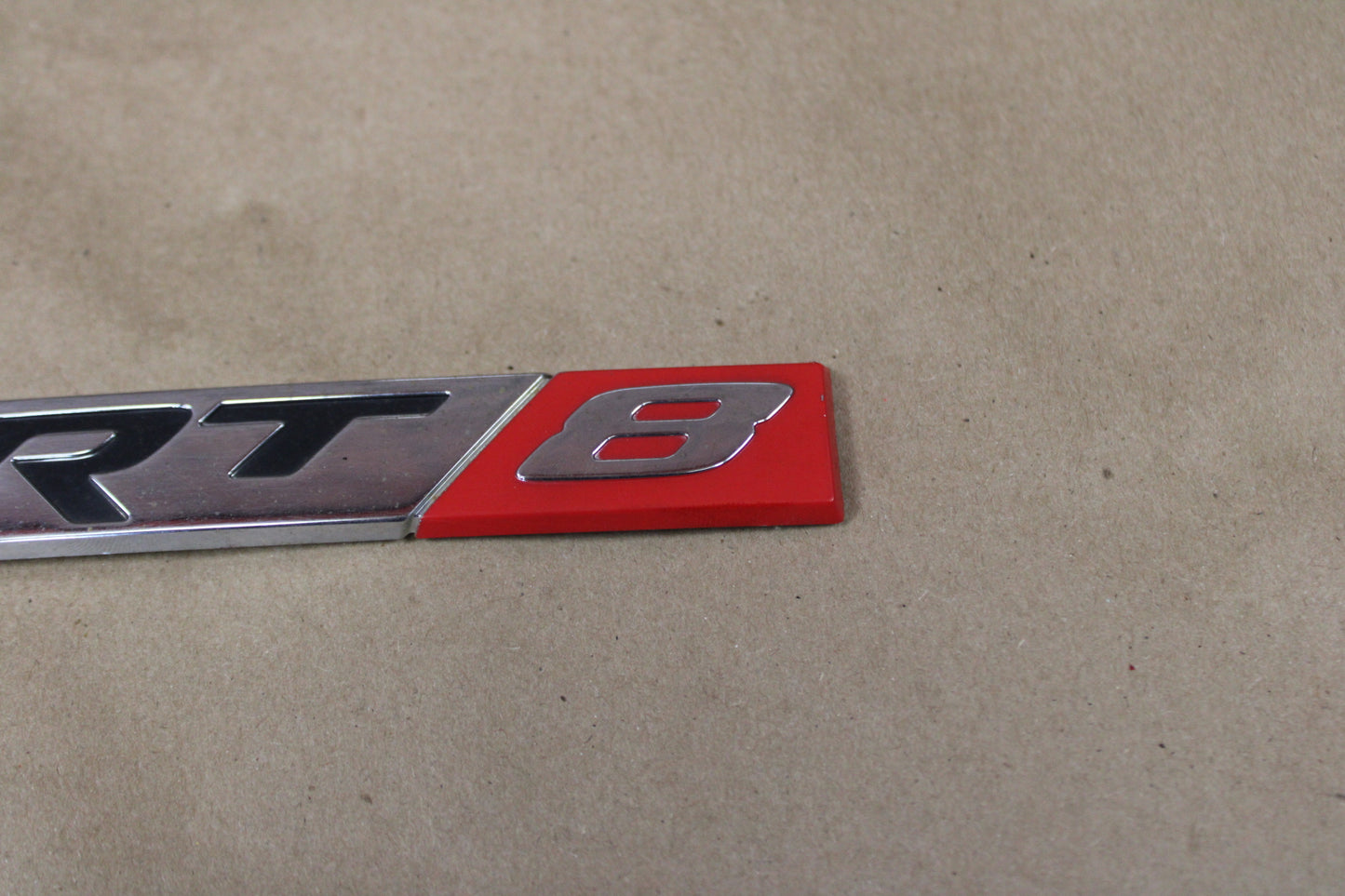 Chrysler 300 SRT8 Emblem Chrome Badge SRT-8 Nameplate Set OEM