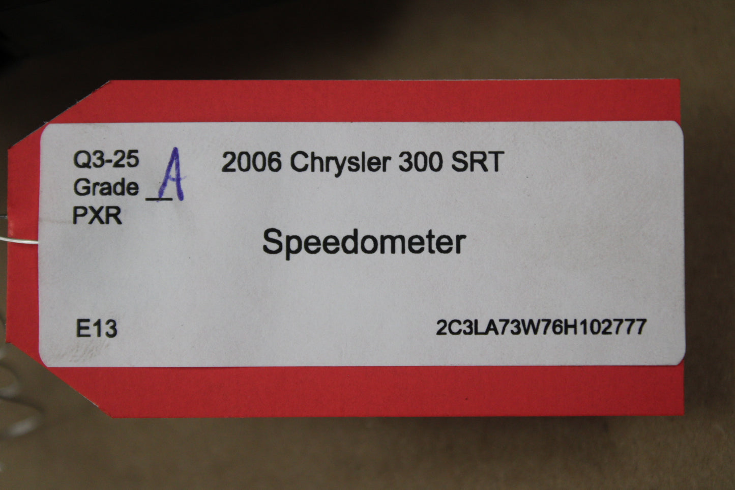 2005 - 2007 CHRYSLER 300C SRT8 OEM INSTRUMENT GUAGE CLUSTER SPEEDODOMETER