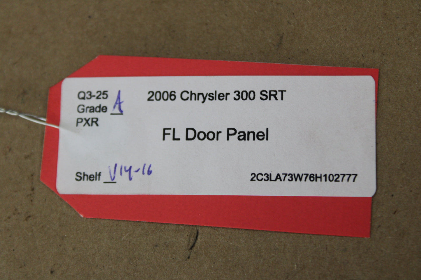 2006-2007 CHRYSLER 300 OEM FRONT DRIVER LH SIDE INTERIOR DOOR PANEL