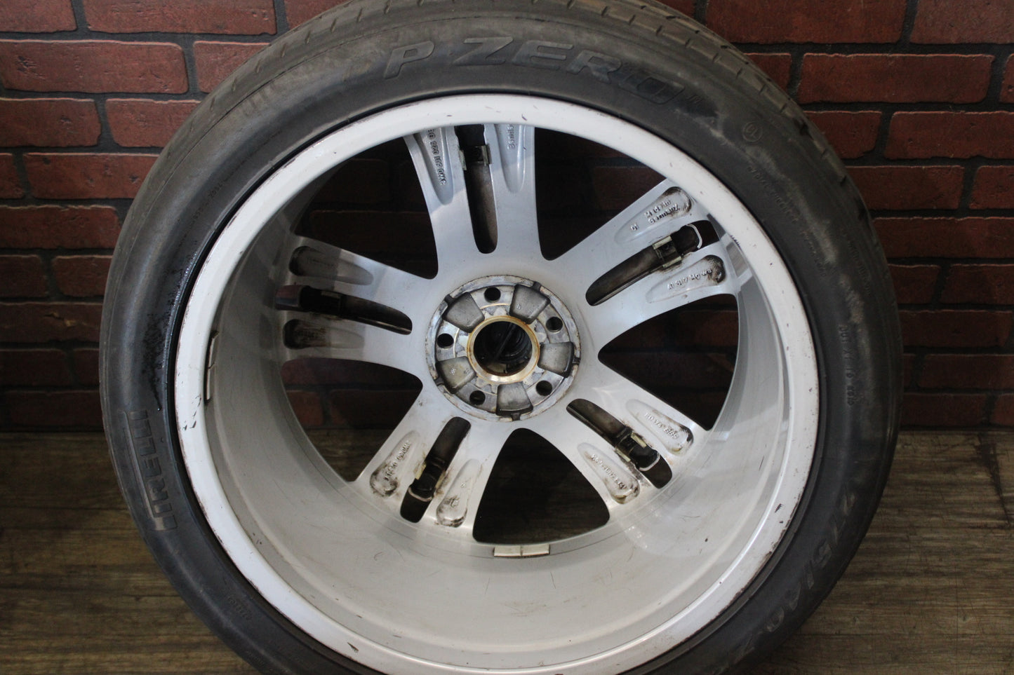 11-18 Bentley Continental GT GTC 5 Spoke Silver 20x9.5 Wheel Set Flying Spur