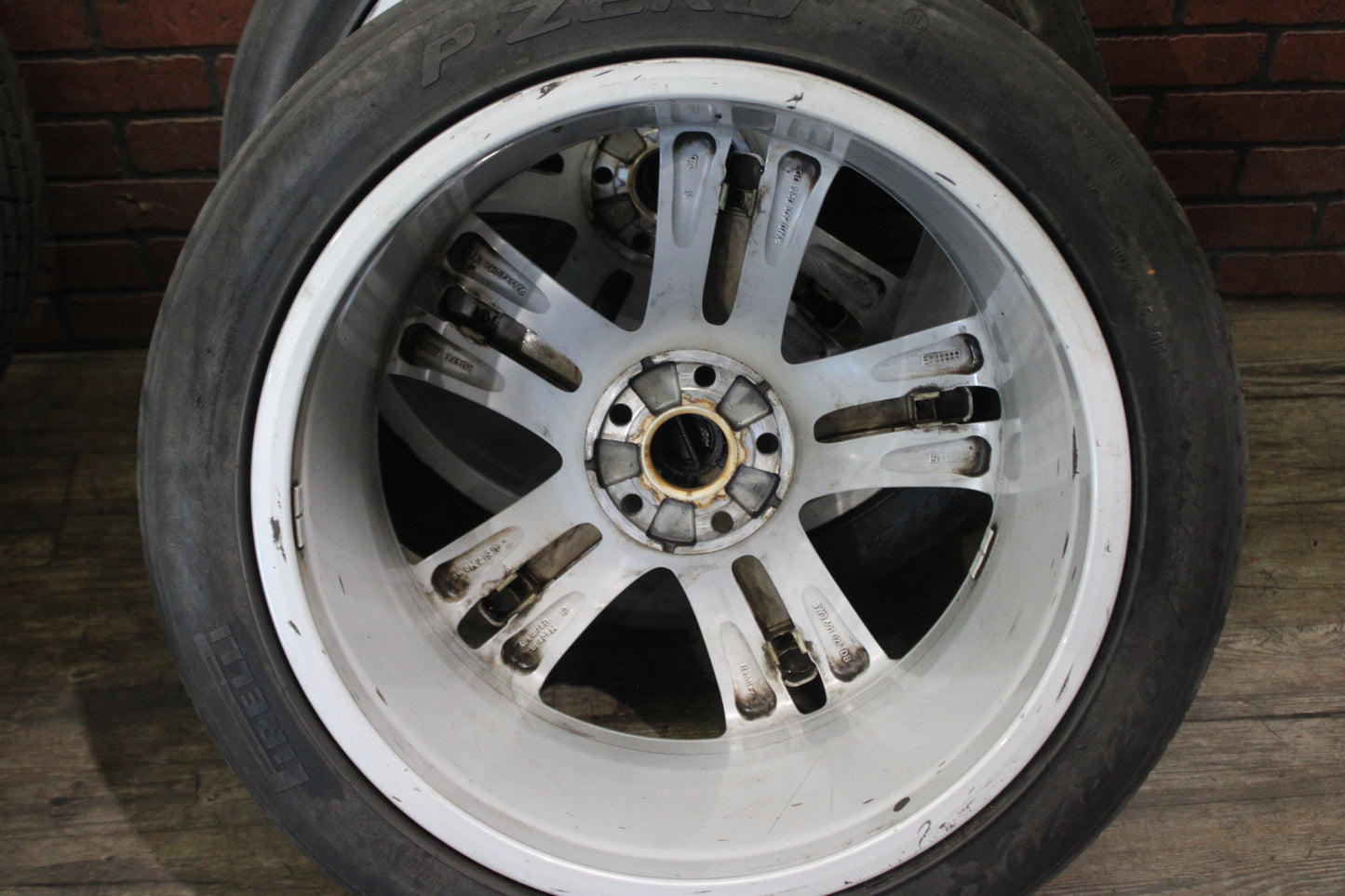 11-18 Bentley Continental GT GTC 5 Spoke Silver 20x9.5 Wheel Set Flying Spur
