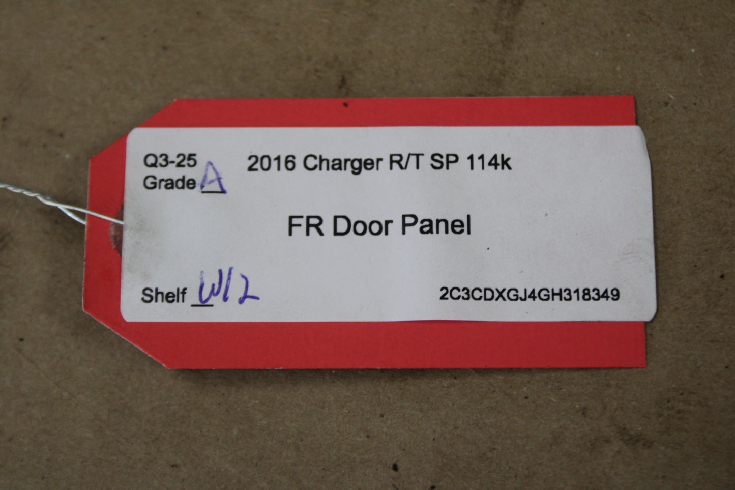 2015-2023 Dodge Charger Scat Pack Leather Door Card Panel Trim Beats Assembly