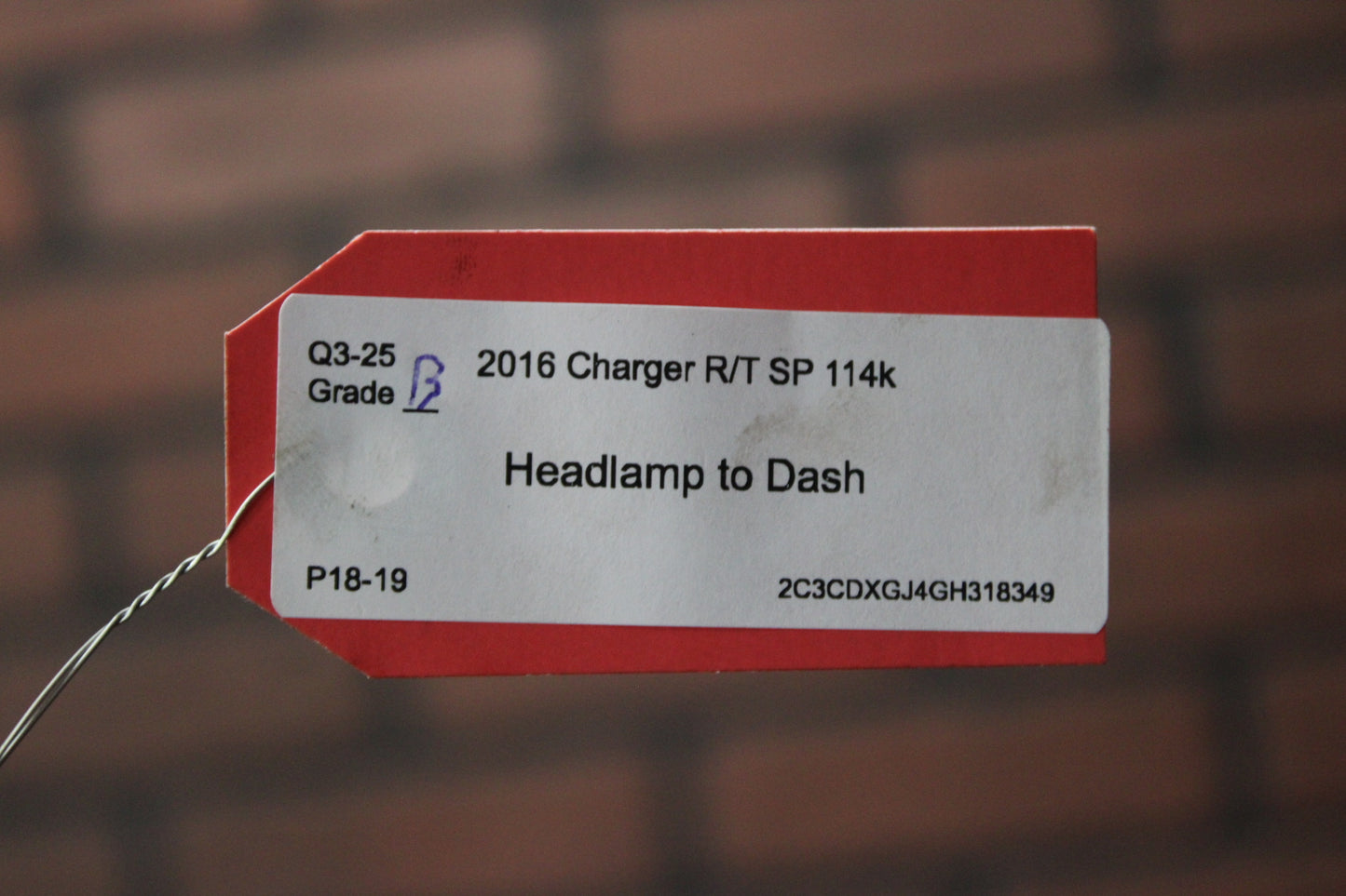 2016 Dodge Charger SRT 392 Scat Pack 6.4L Headlamp to Dash Engine Bay Harness
