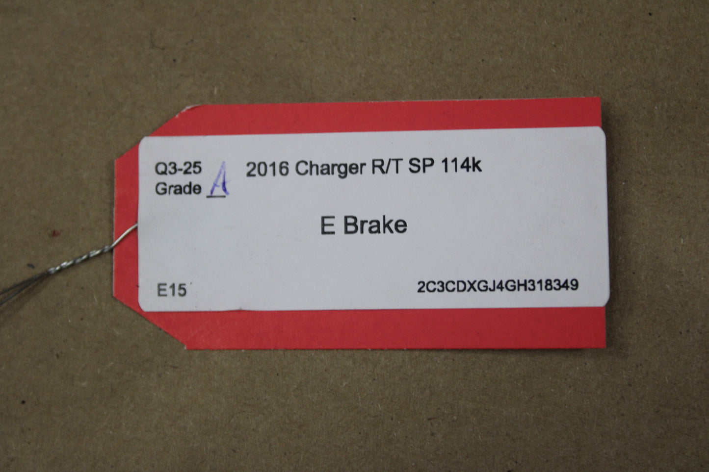 2008-2023 DODGE CHALLENGER EMERGENCY PARKING BRAKE STOP PEDAL OEM 04779478AI