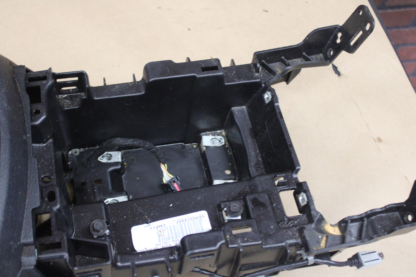 2015-2020 Dodge Charger Front Floor Center Console Assembly Black OEM