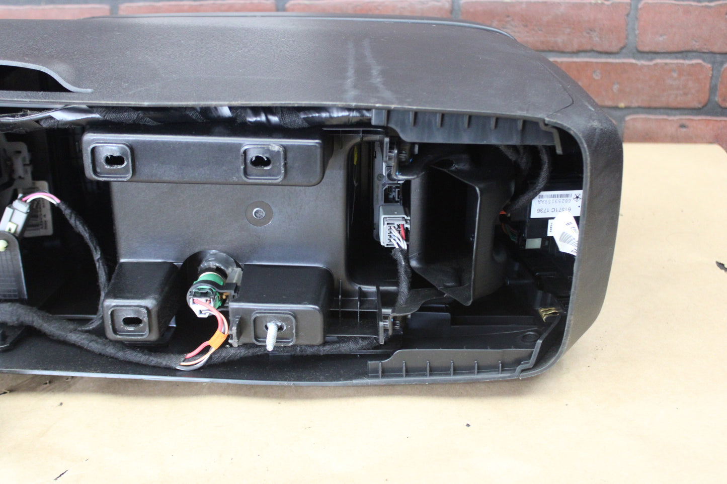 2015-2020 Dodge Charger Front Floor Center Console Assembly Black OEM