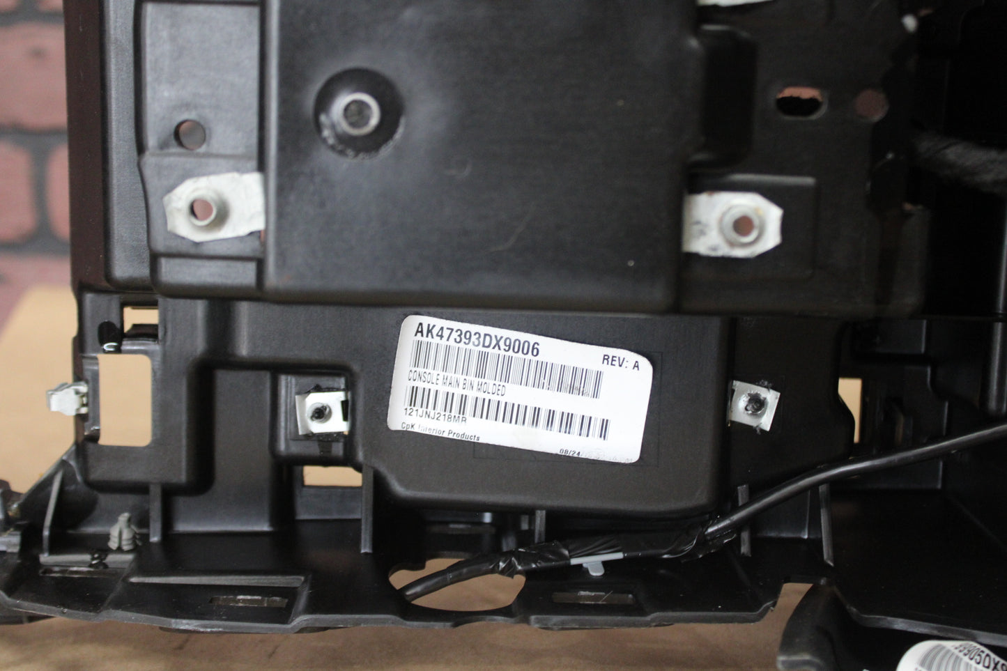 2015-2020 Dodge Charger Front Floor Center Console Assembly Black OEM