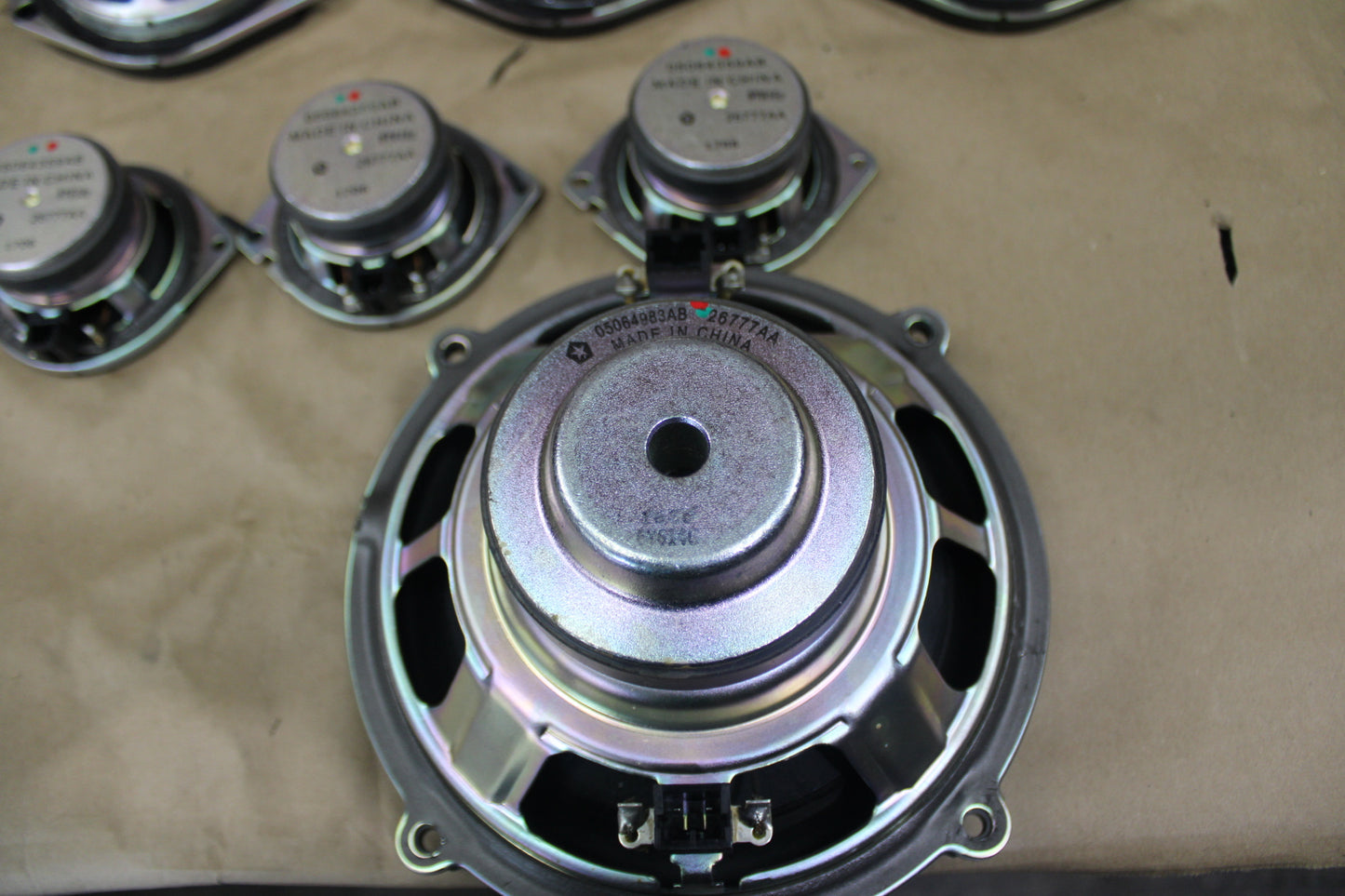 2015-2023 Dodge Charger Challenger 300 OEM Set of 8 Audio Speakers