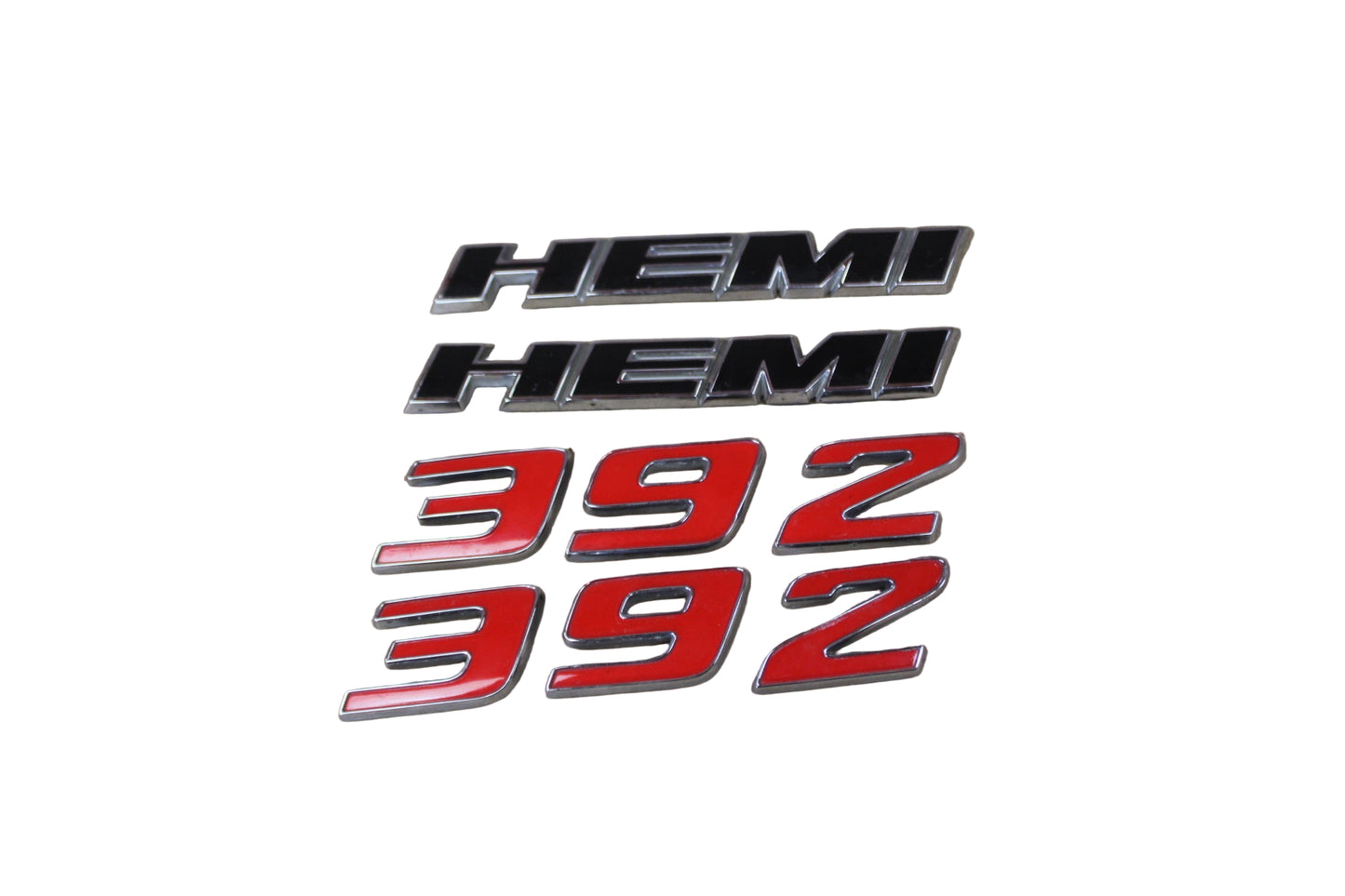 Dodge Charger R/T Scat Pack HEMI 392 Emblem Badge Set Pair OEM