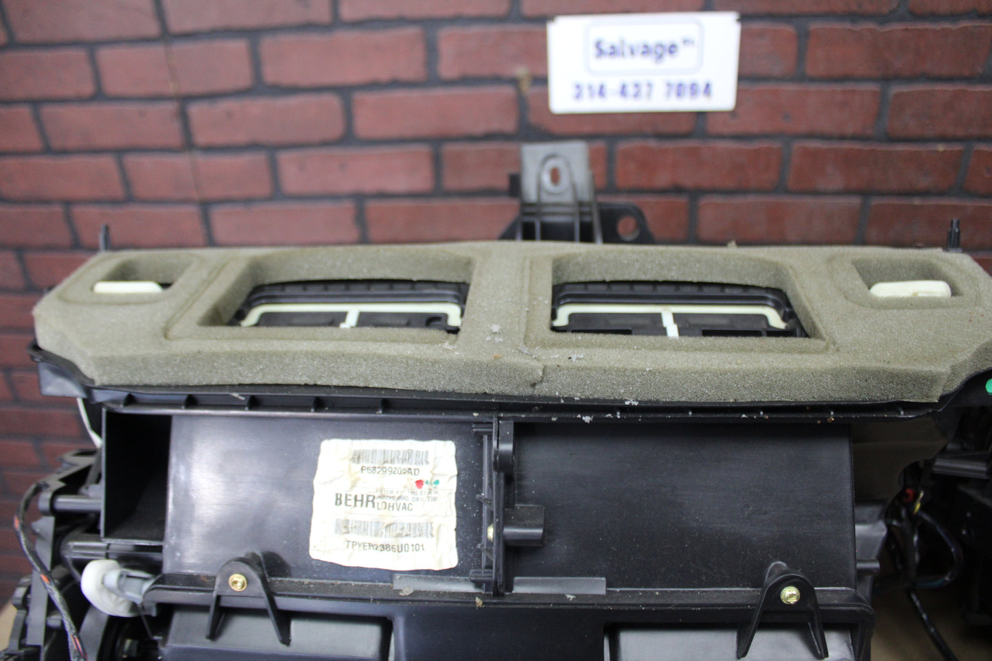 14-23 CHARGER CHALLENGER HVAC A/C HEATER BLOWER HOUSING BOX OEM