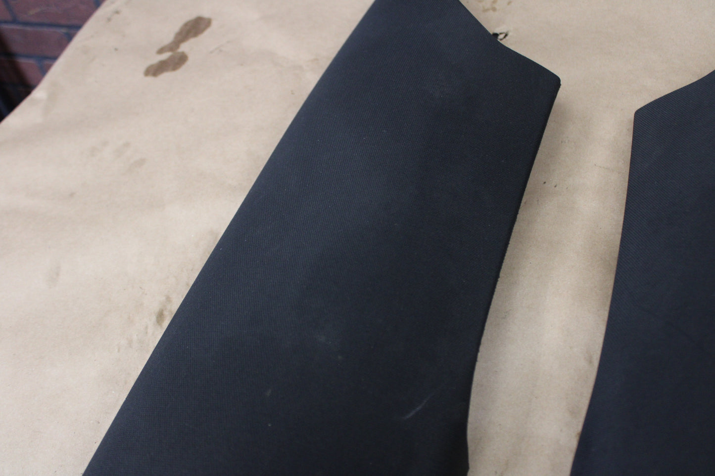 11-23 DODGE CHARGER REAR LEFT RIGHT UPPER C PILLAR TRIM COVER SET OEM