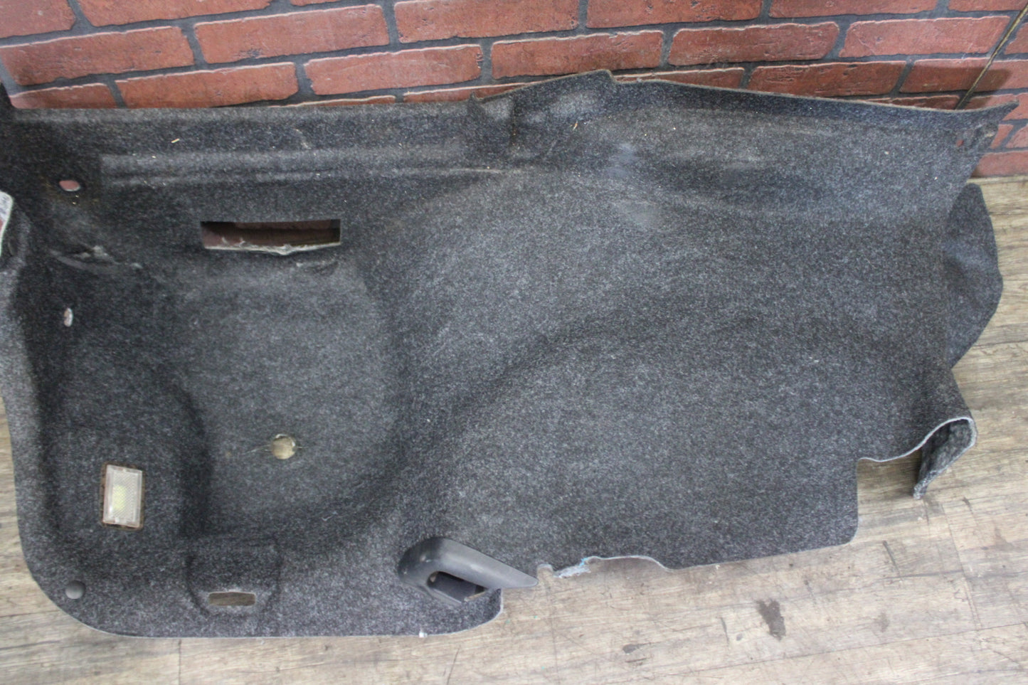 15-21 CHARGER REAR TRUNK RIGHT QUARTER TRIM PANEL CARPET OEM 68202778AB