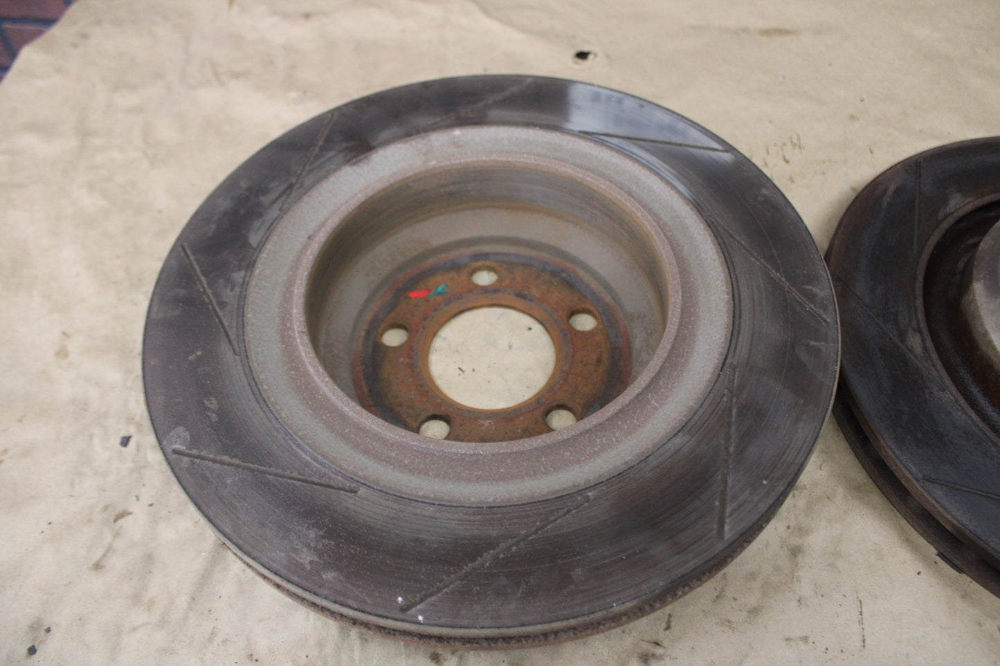 2005-2020 Charger R/T Scat Pack Rear Disc Brembo Brake Rotor Set 114k