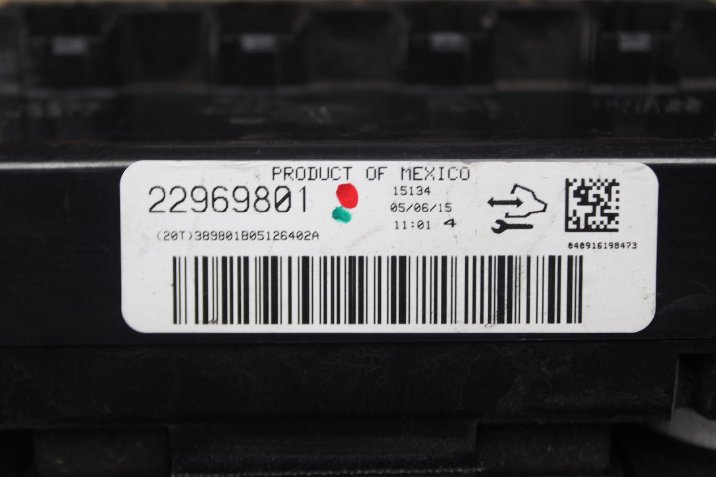 13-16 GMC ACADIA CLIMATE CONTROL A/C HEATER HVAC CONTROL 22969801