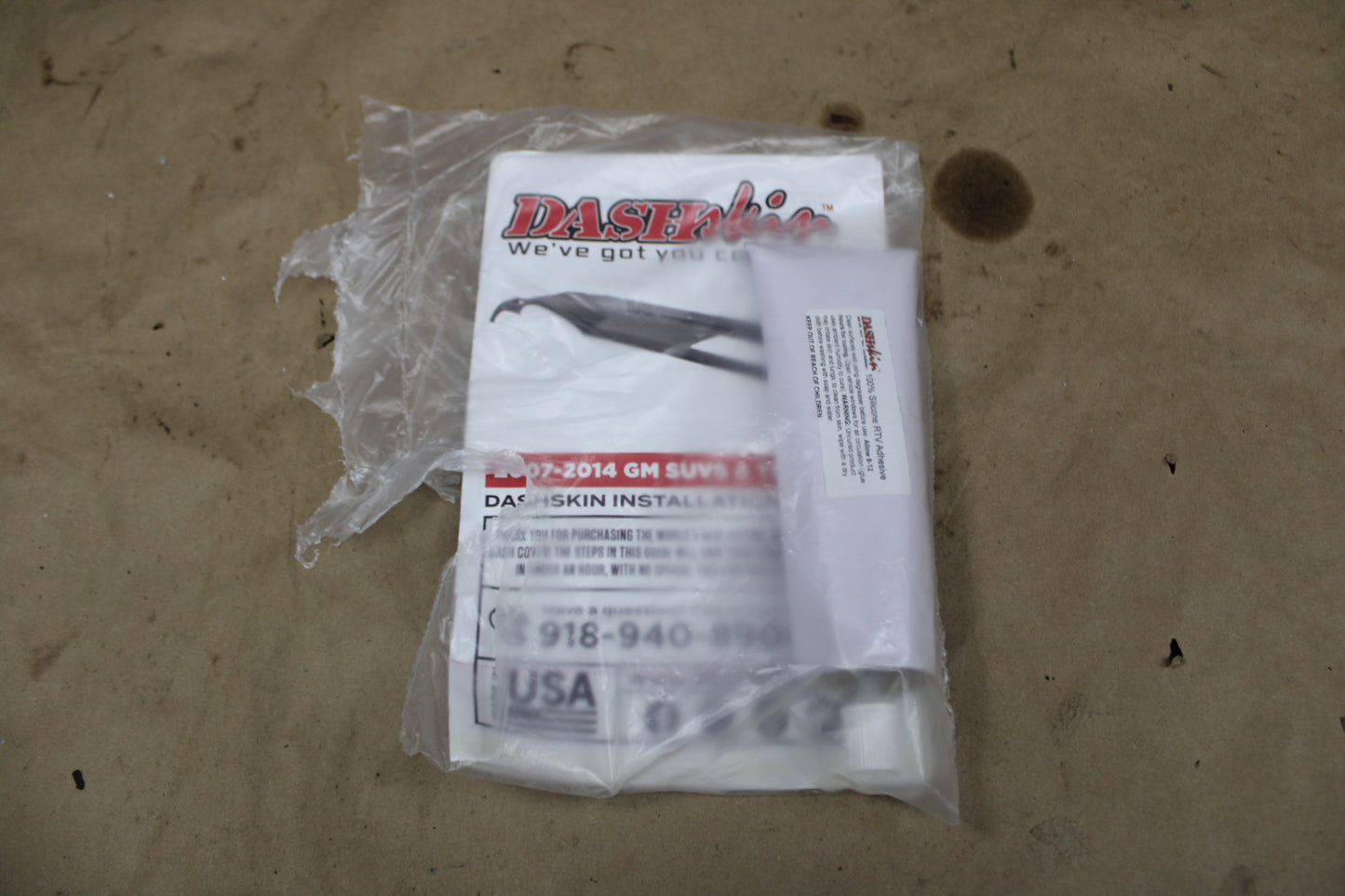 07-14 DashSkin Defrost Dash Overlay Cover GM GMC SUVs & Trucks Dark Titanium