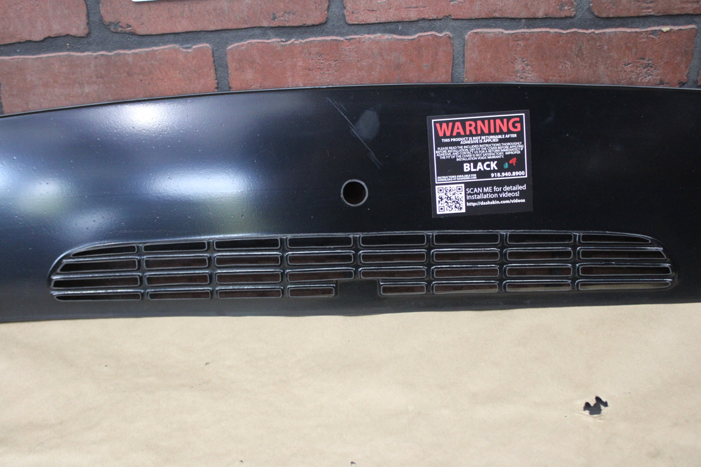 07-14 DashSkin Defrost Dash Overlay Cover GM Chevy SUVs & Trucks Black