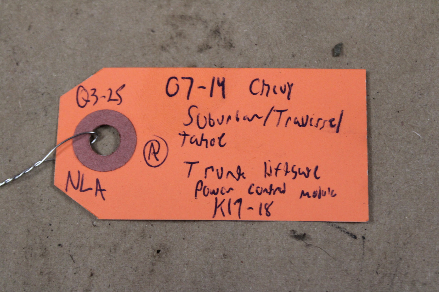 2007-2014 General Motors GM Power Liftgate Hatch Control Module OEM Suburban