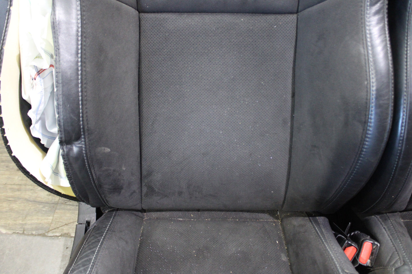 20-23 Dodge Charger Scat Pack 6.4L Black Leather Front Rear Seats Set