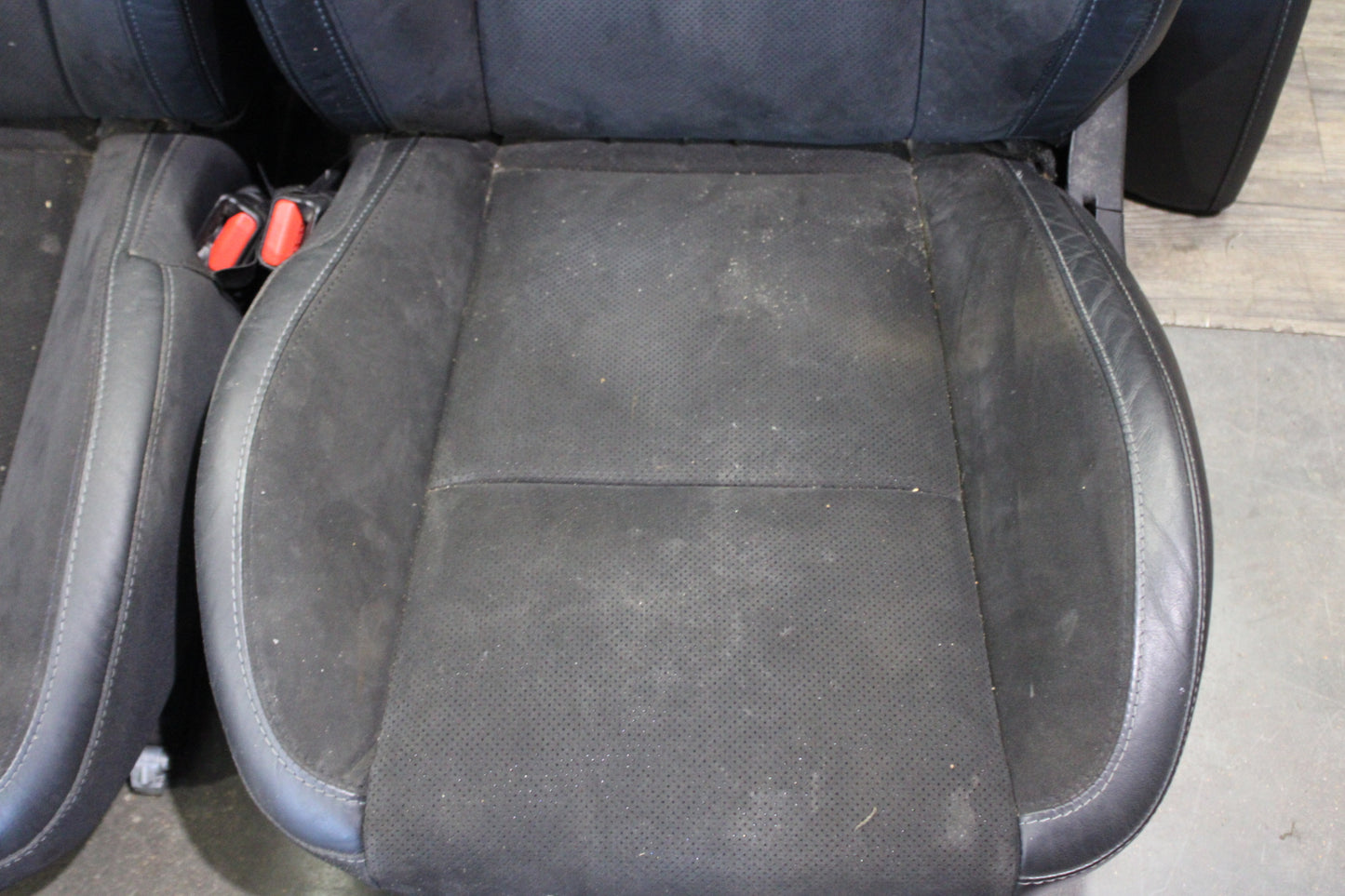 20-23 Dodge Charger Scat Pack 6.4L Black Leather Front Rear Seats Set