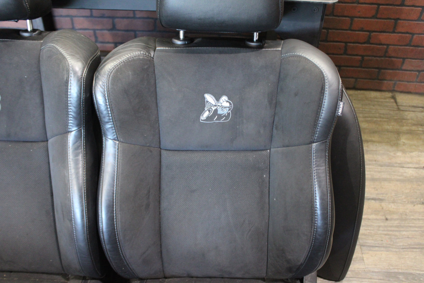 20-23 Dodge Charger Scat Pack 6.4L Black Leather Front Rear Seats Set